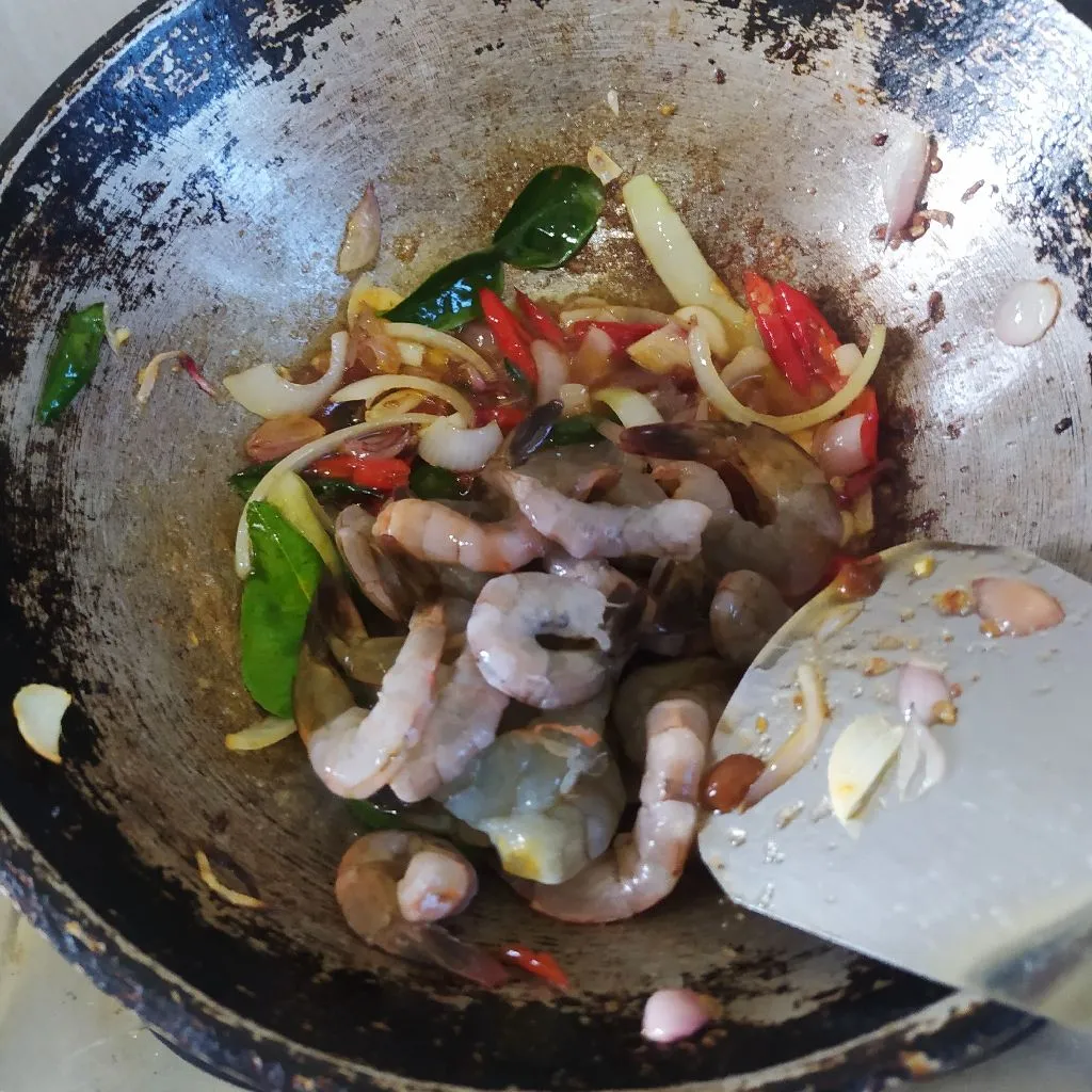 Step 5 Udang Pete Tahu Tauco Khas Medan