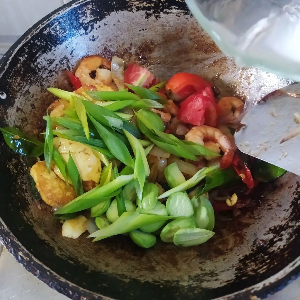 Step 7 Udang Pete Tahu Tauco Khas Medan