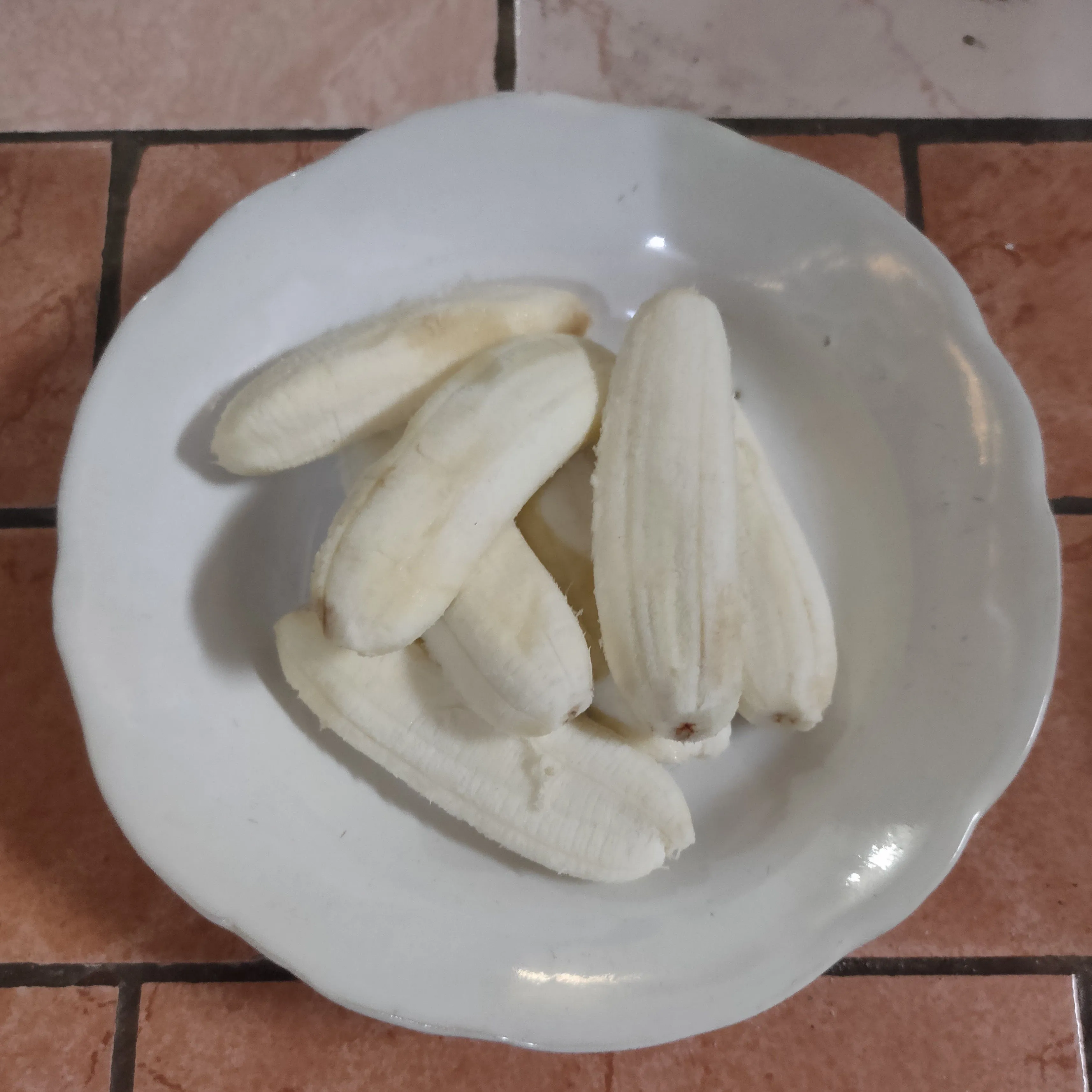 Step 1 Pisang Goreng Wijen
