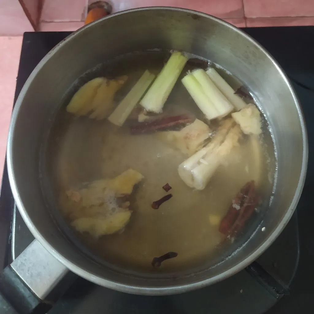 Step 3 Wedang Rempah