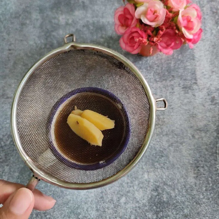 Step 5 Wedang Jahe Palm Sugar