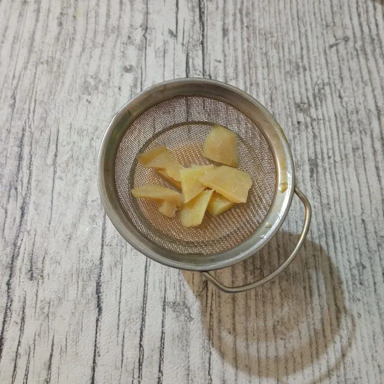 Step 4 Susu Jahe Serai Hangat
