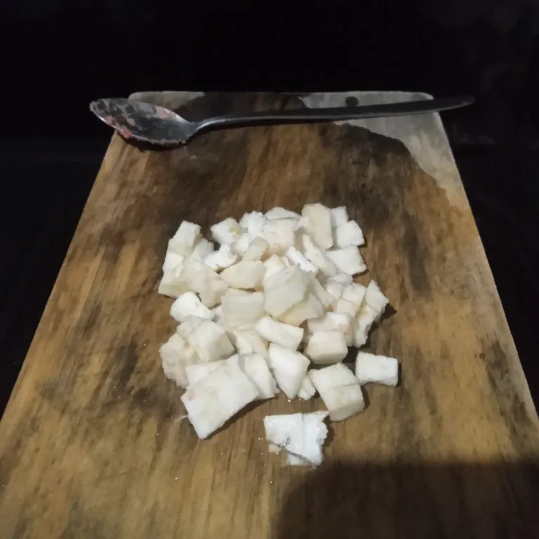 Step 3 Terong isi balut tepung