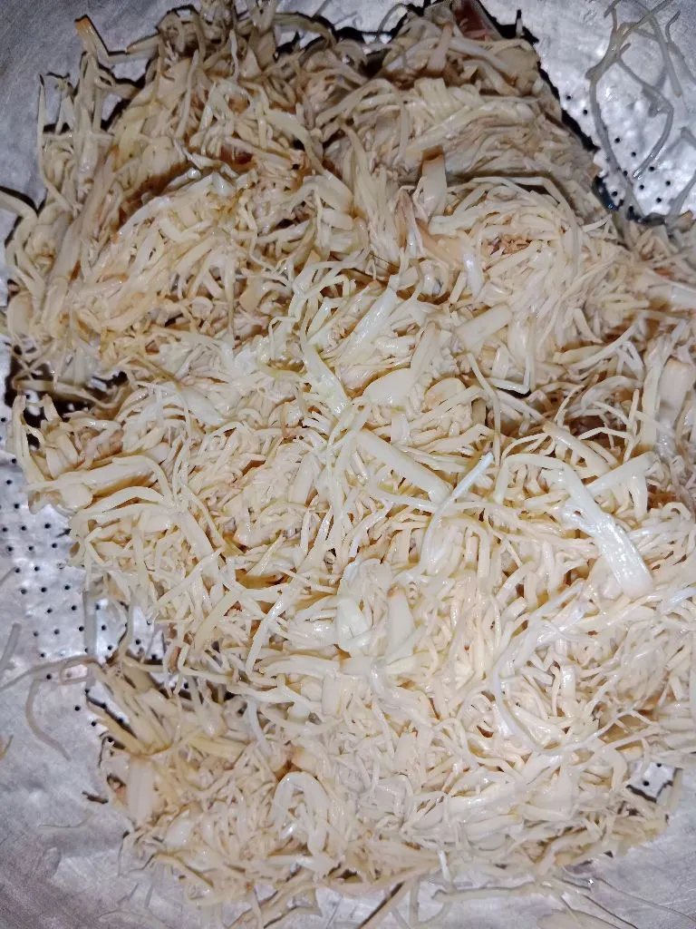 Step 1 Tumis Bunga Durian