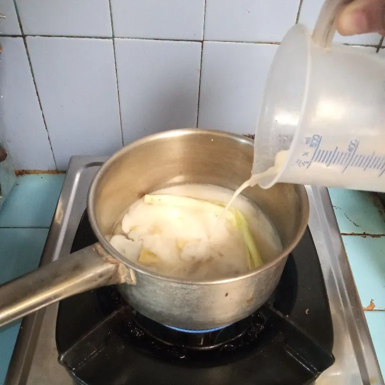 Step 3 Susu Jahe Serai Hangat