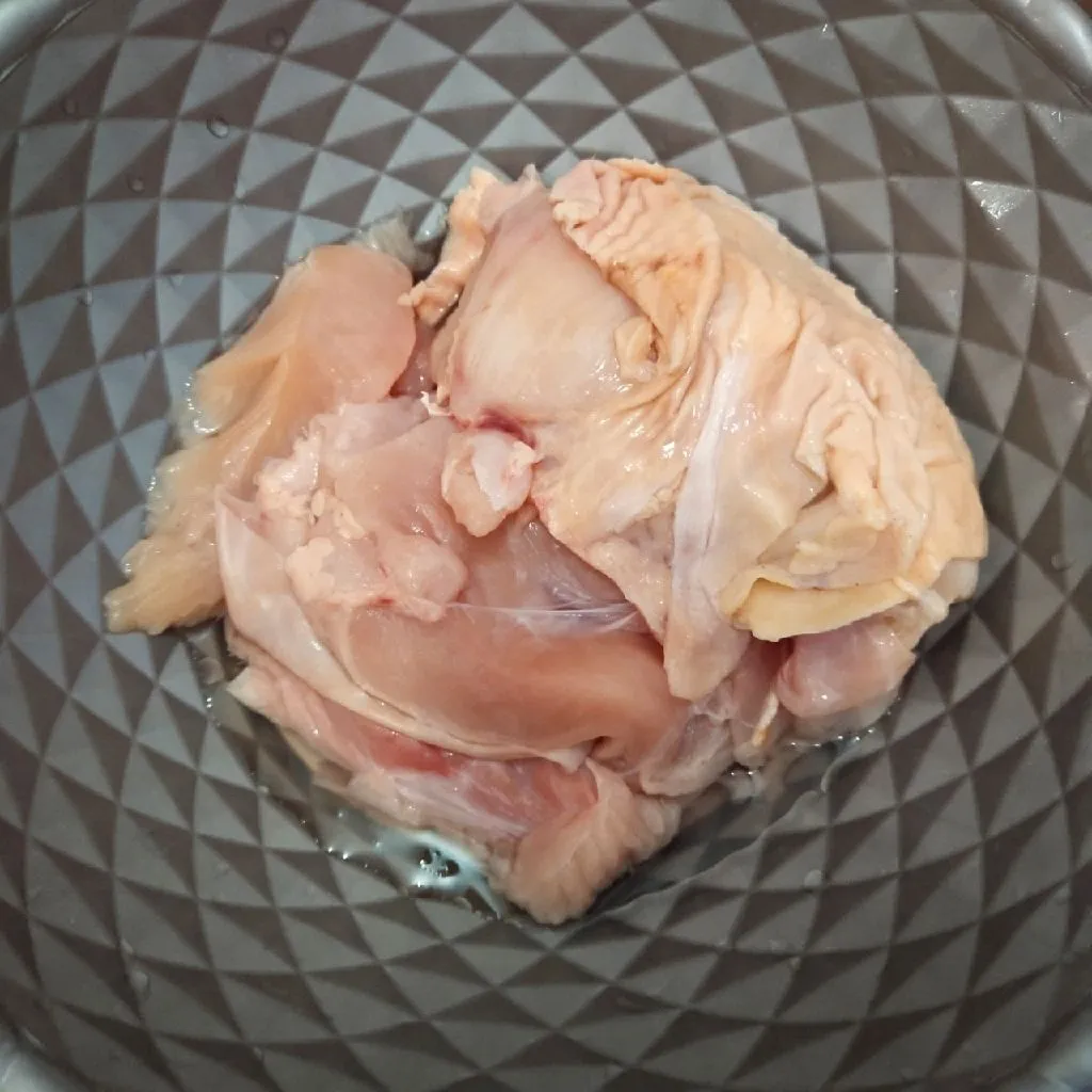 Step 1 nugget ayam