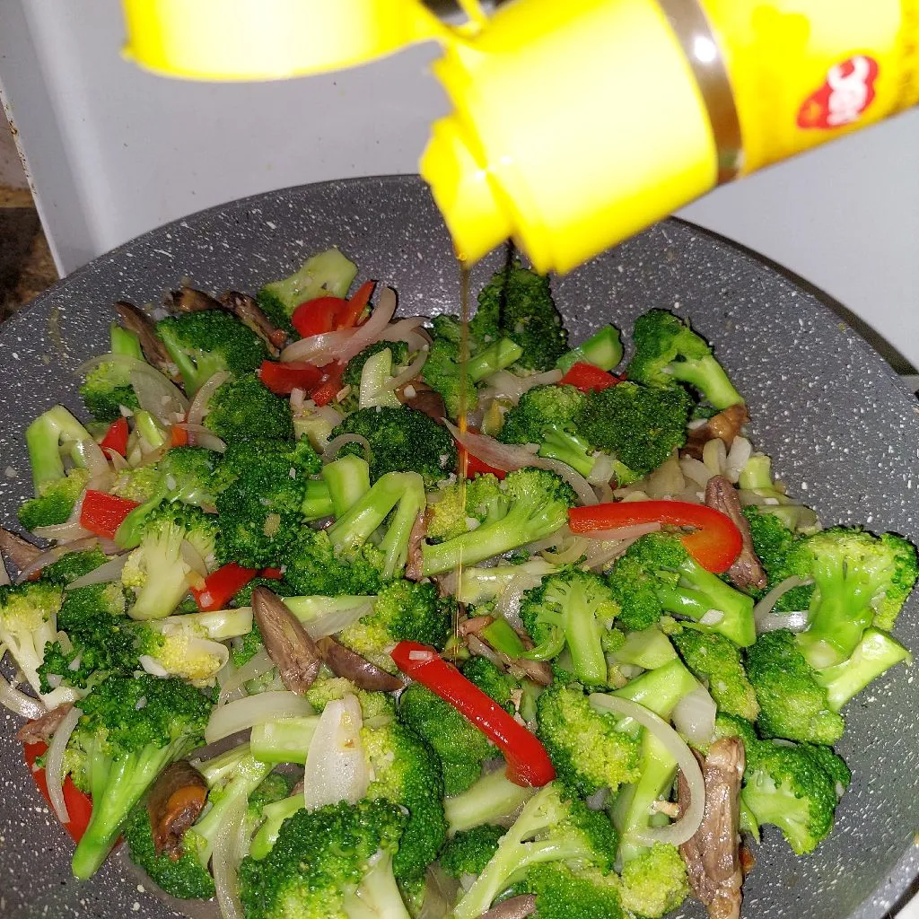 Step 10 Brokoli Jantung Ayam