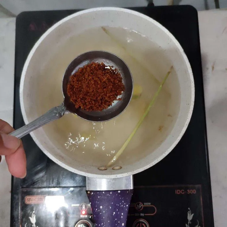 Step 3 Wedang Jahe Palm Sugar