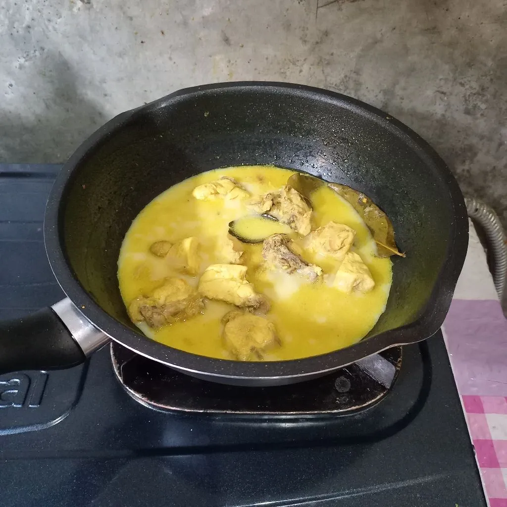 Step 6 Ayam Kuah Kuning Creamy