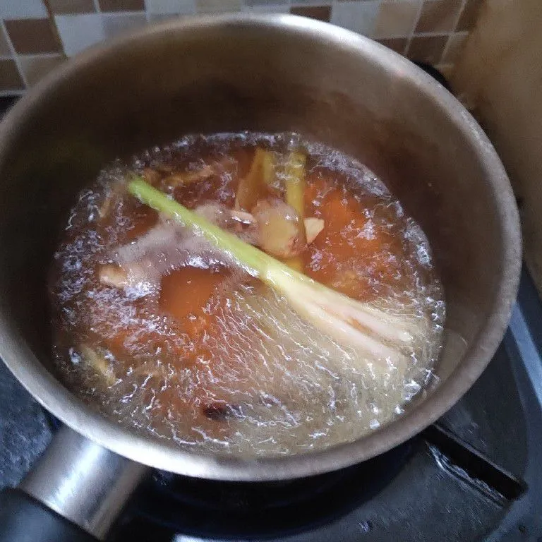 Step 5 Wedang Jahe Serai