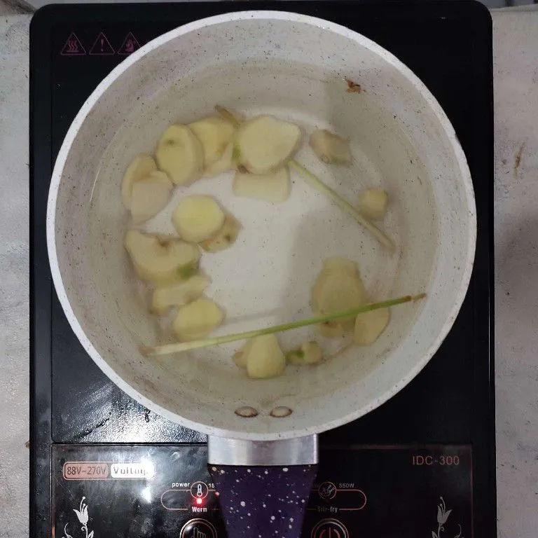 Step 2 Wedang Jahe Palm Sugar