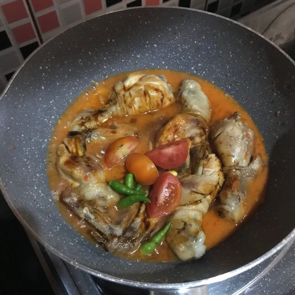 Step 4 ayam kecap pedas
