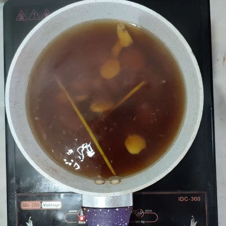 Step 4 Wedang Jahe Palm Sugar