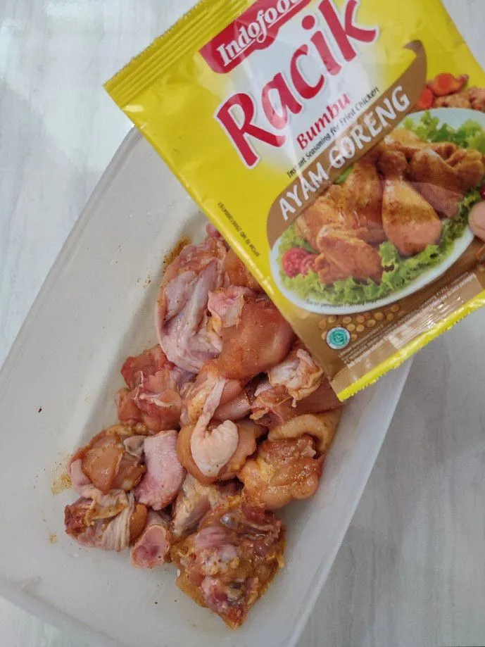 Step 2 Ayam Goreng Tepung