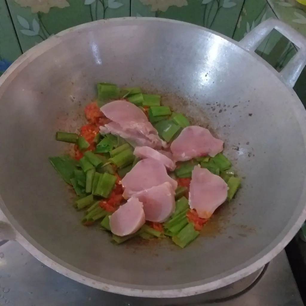 Step 4 Tumis Ayam Terong