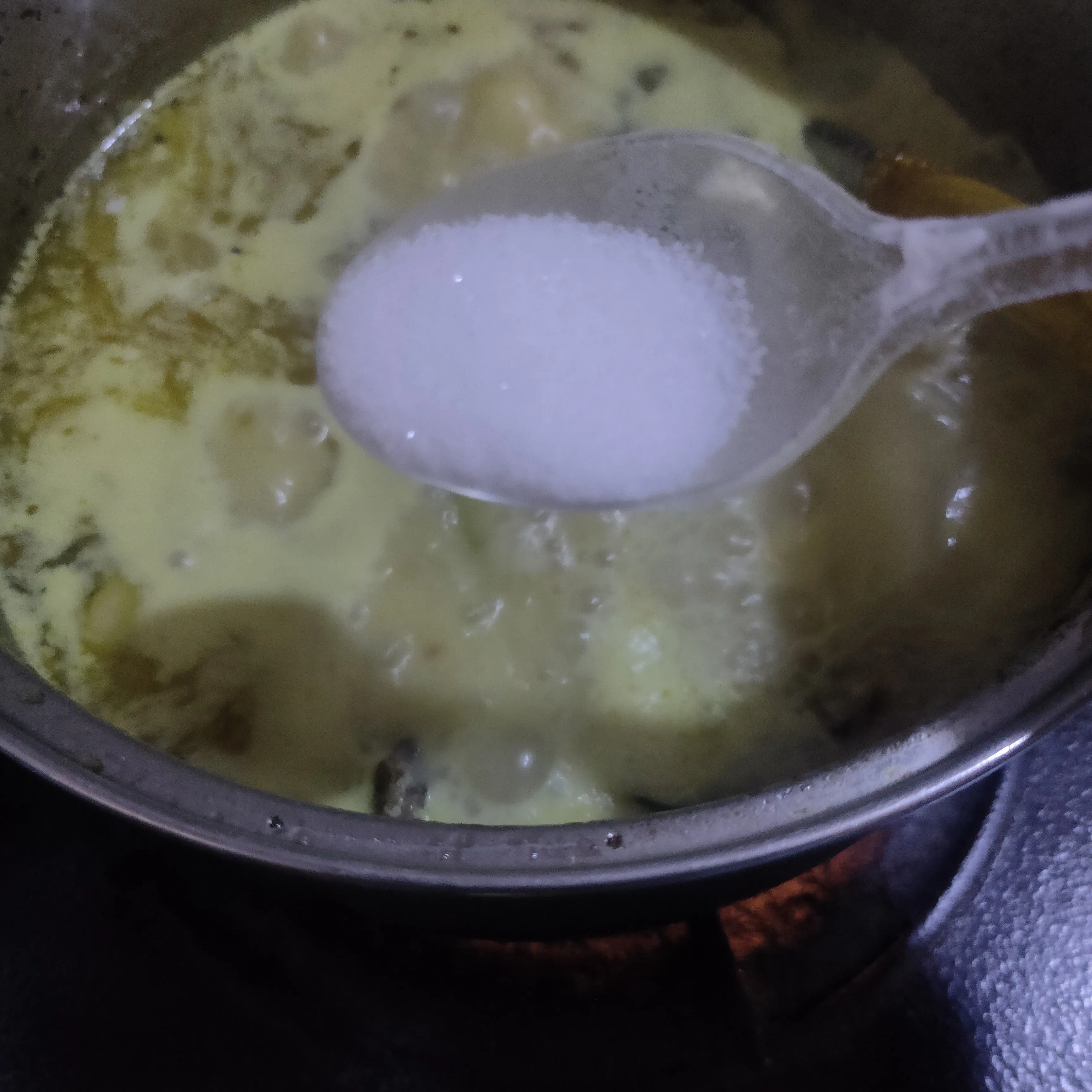 Step 6 Opor Ayam dan Telur
