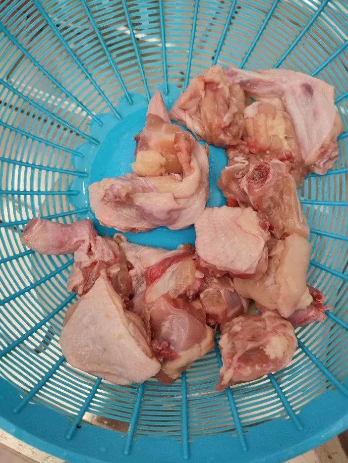 Step 1 Ayam Goreng Tepung