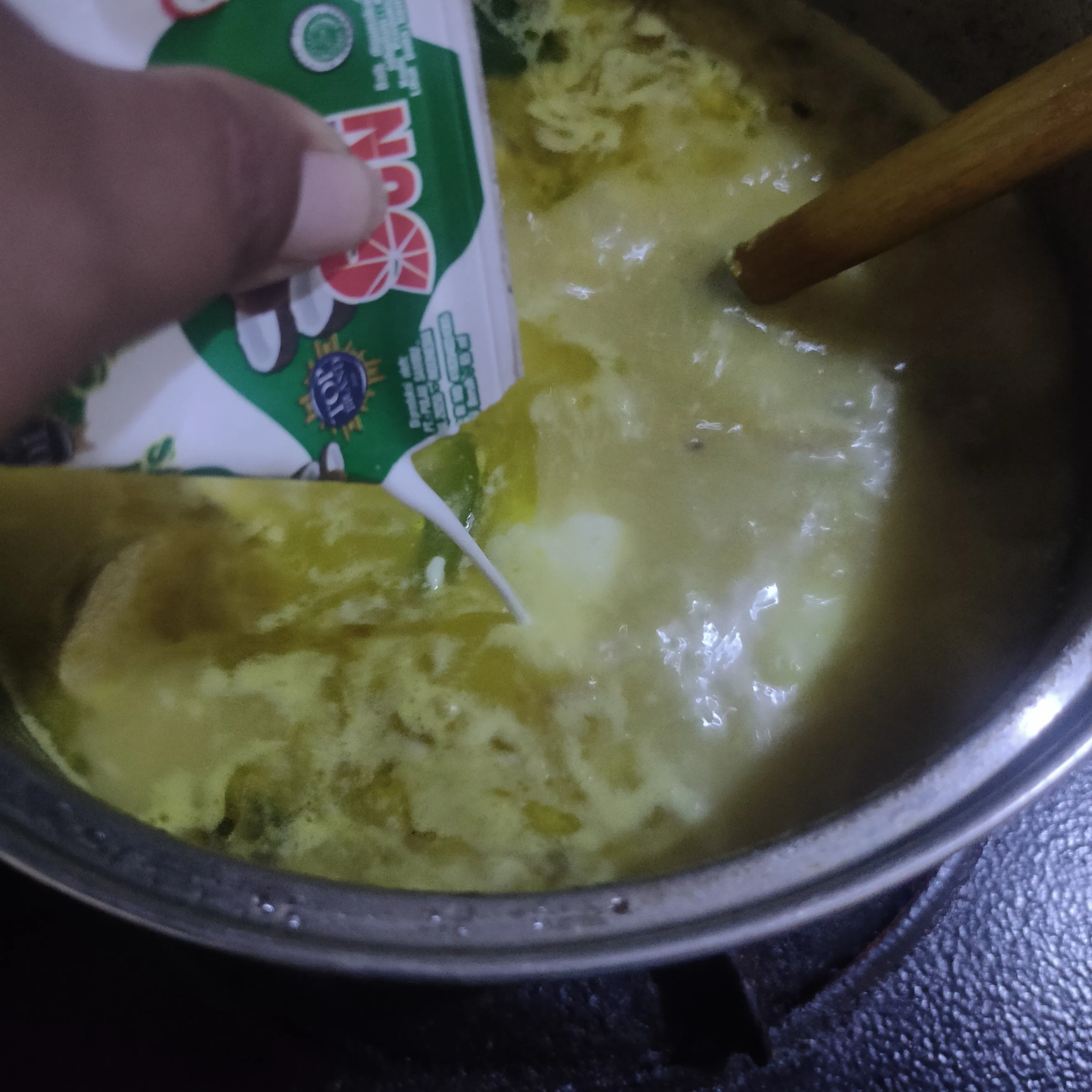 Step 5 Opor Ayam dan Telur