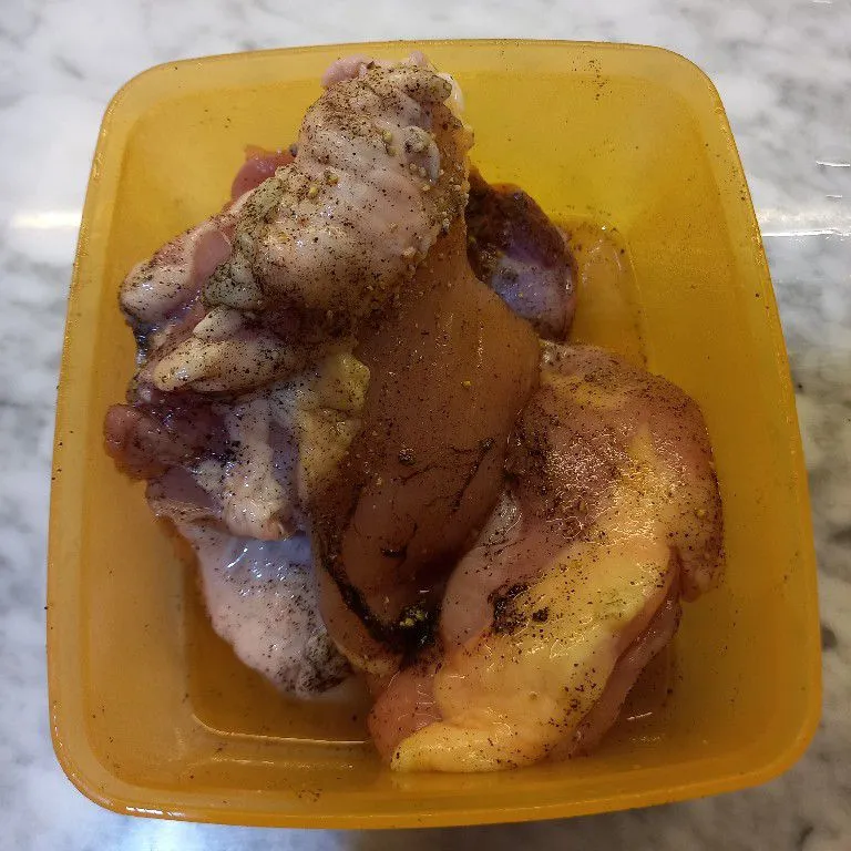 Step 1 Chicken Steak with Vegetable