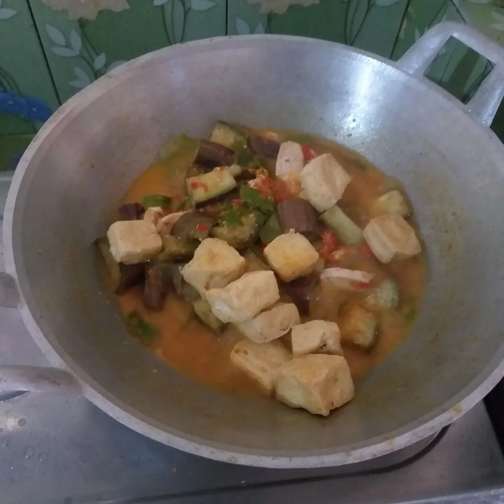 Step 6 Tumis Ayam Terong