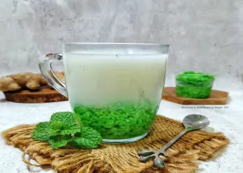 Wedang Cor Tape Hijau
