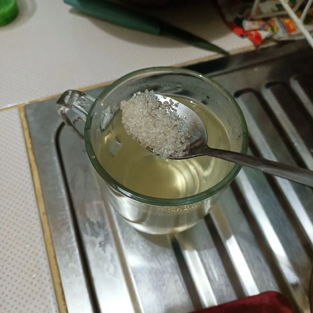 Step 4 Wedang Jahe Susu Telang