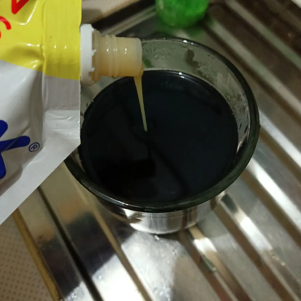 Step 6 Wedang Jahe Susu Telang