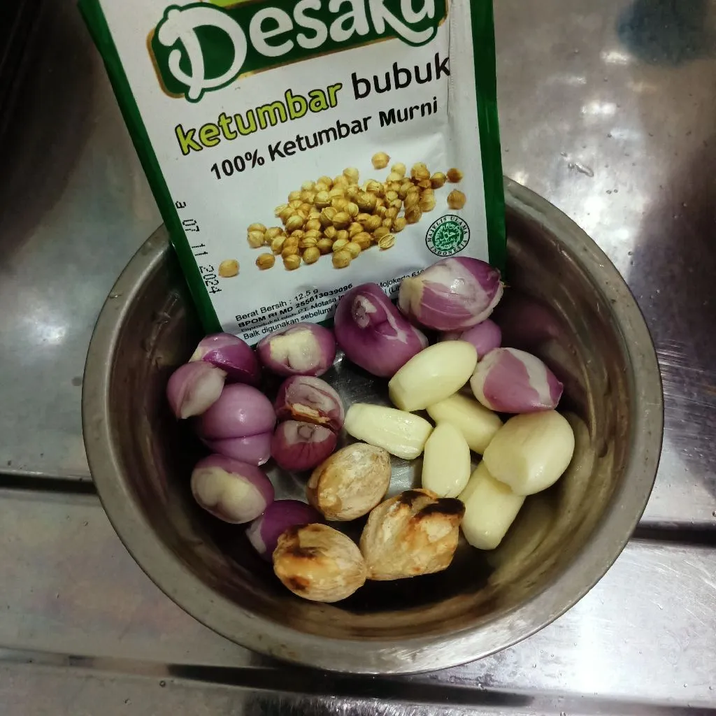 Step 2 Sate Goreng Bumbu Kacang