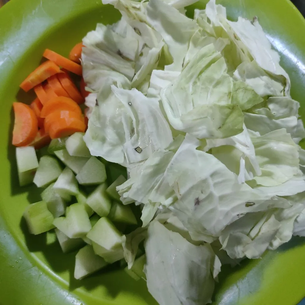 Step 1 Sayur Bobor