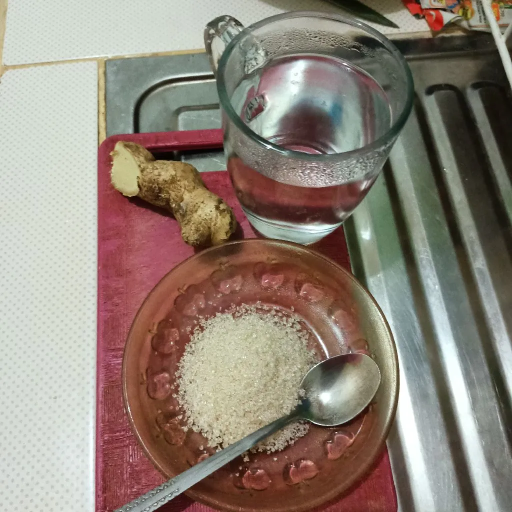 Step 1 Wedang Jahe
