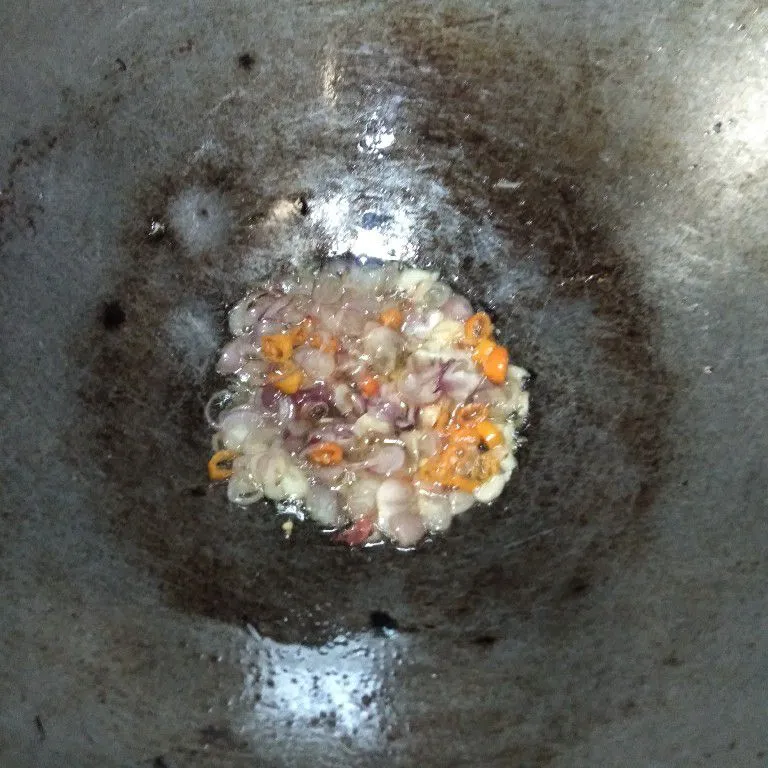 Step 4 Tumis Pakis Tahu