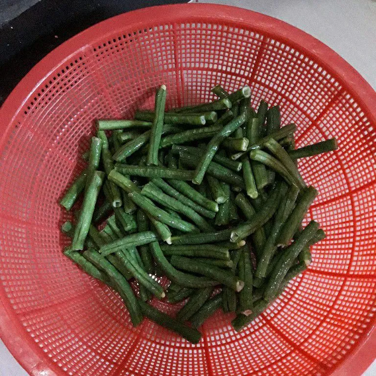 Step 1 Tumis Kacang Panjang dan Tauge
