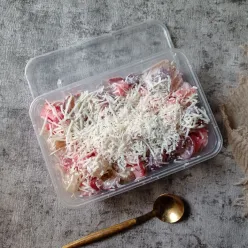 Salad buah jelly