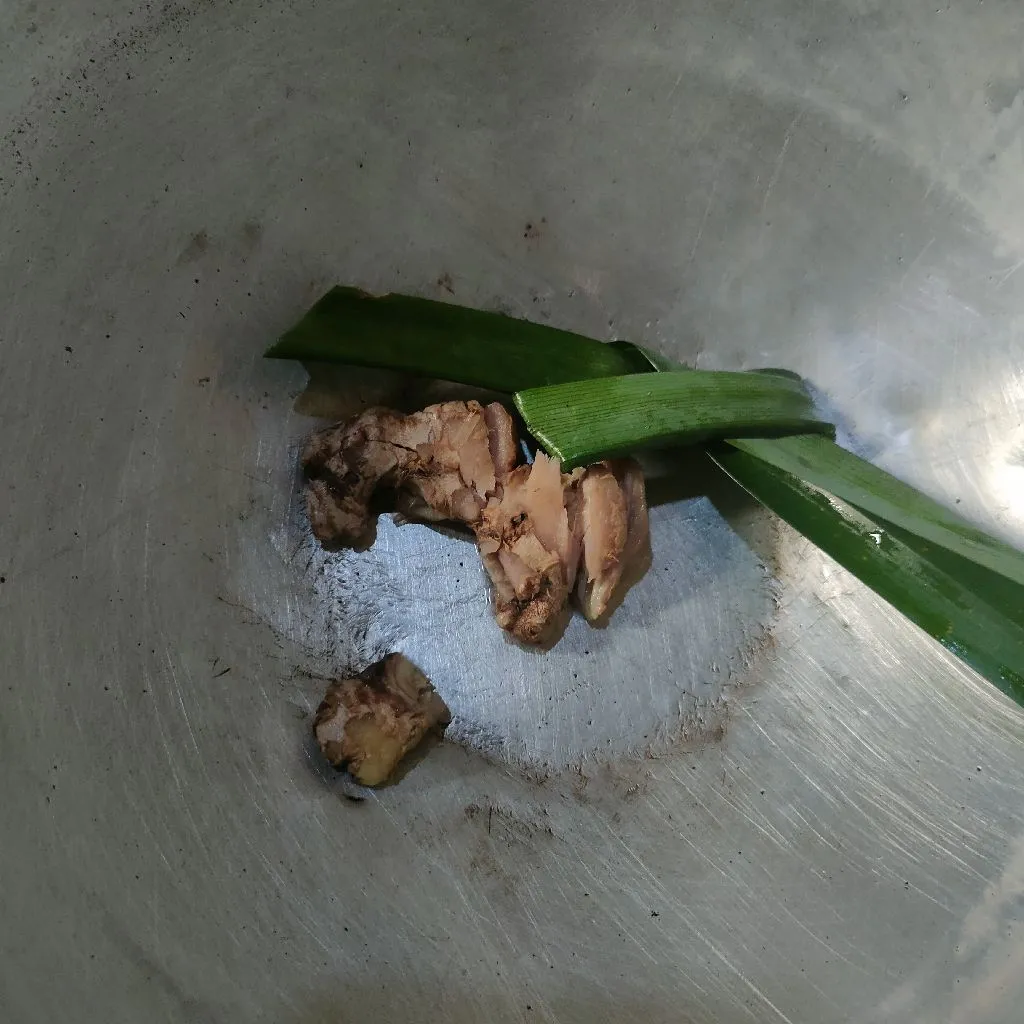 Step 2 Teh Jahe Pandan
