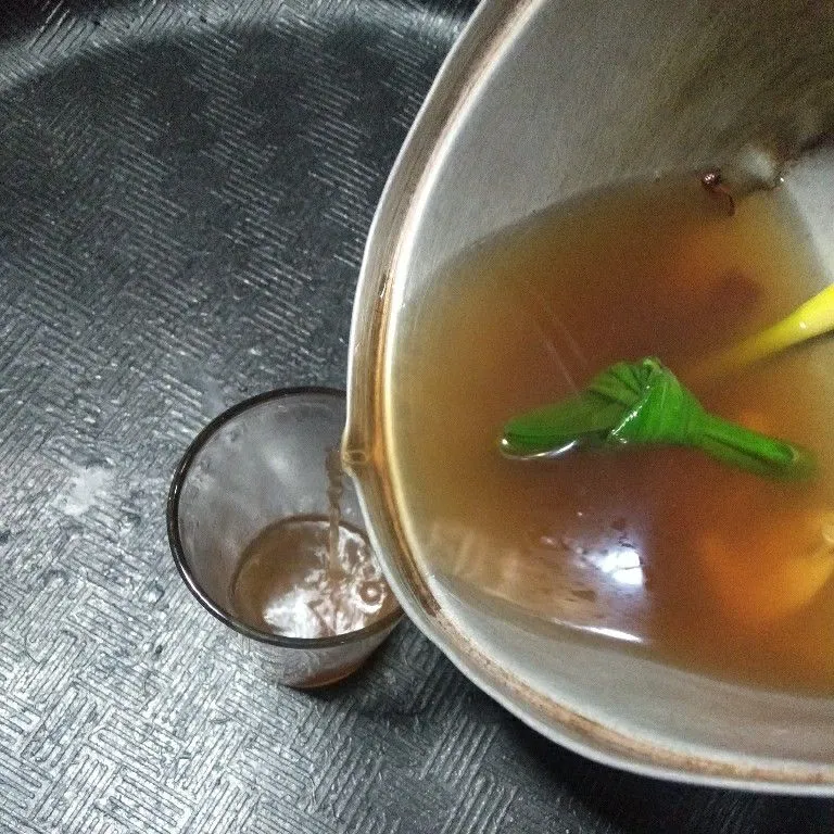 Step 4 Bandrek Susu