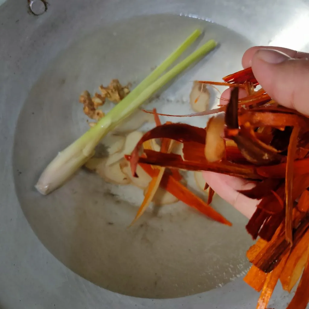 Step 5 Wedang Jahe Kayu Secang