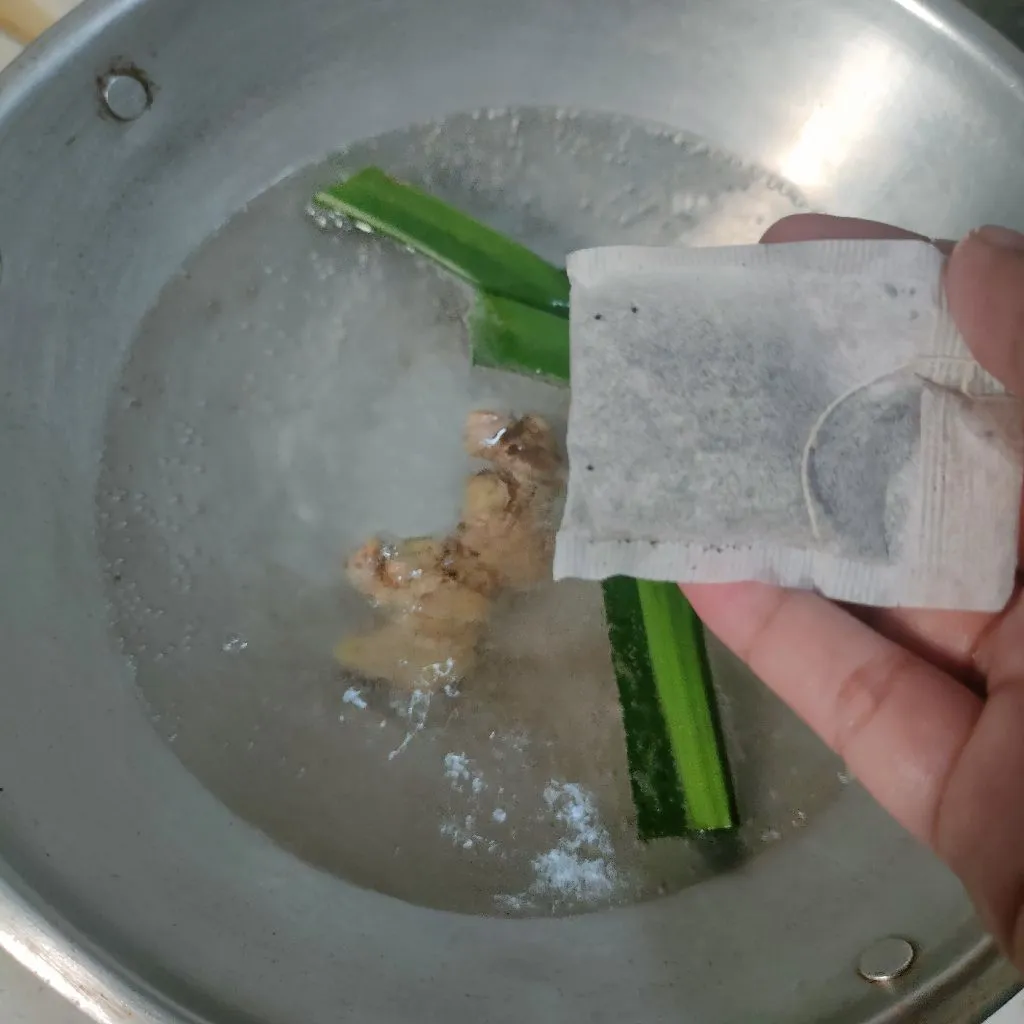 Step 4 Teh Jahe Pandan