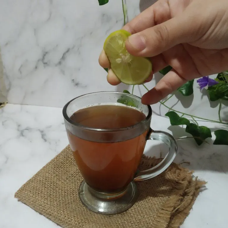 Step 4 Teh Jahe Kayu Manis Madu