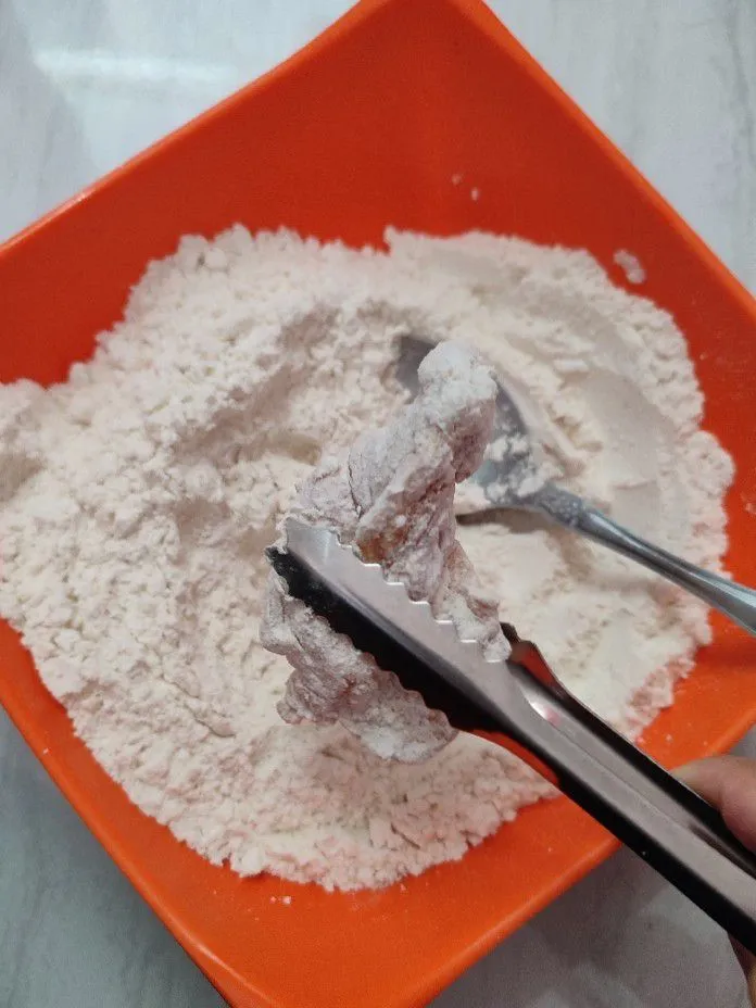 Step 3 Ayam Goreng Tepung