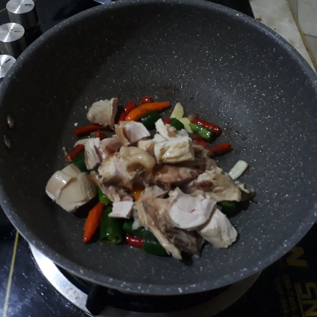 Step 2 Asem- Asem Ayam Kacang Panjang