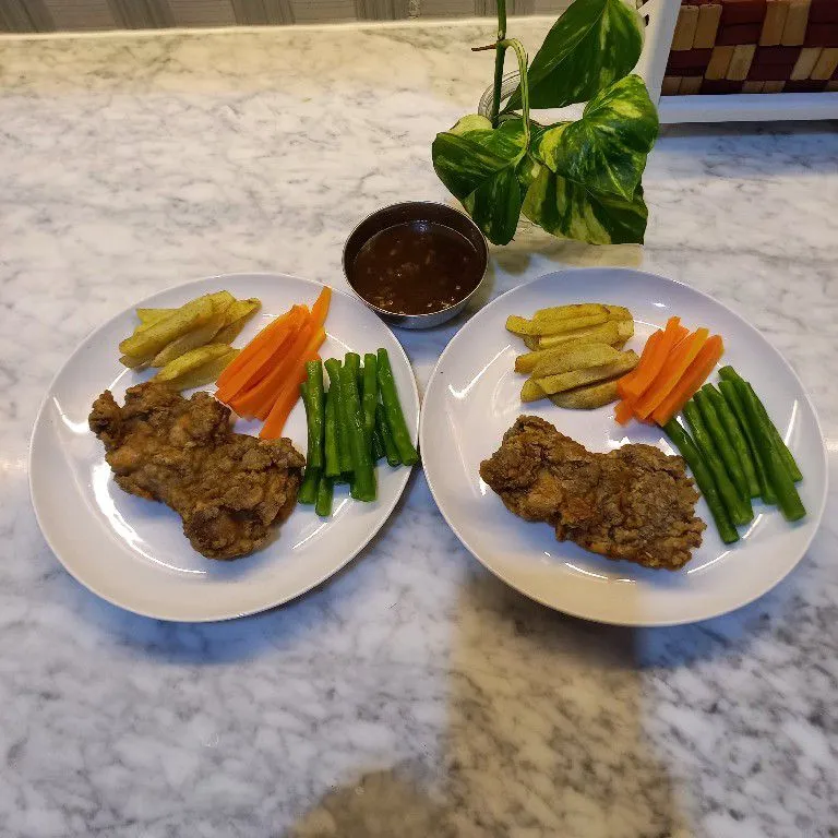 Chicken Steak with Vegetable