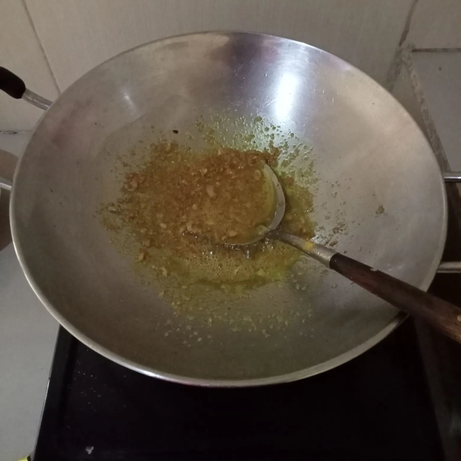 Step 2 Gulai Daun Singkong Teri