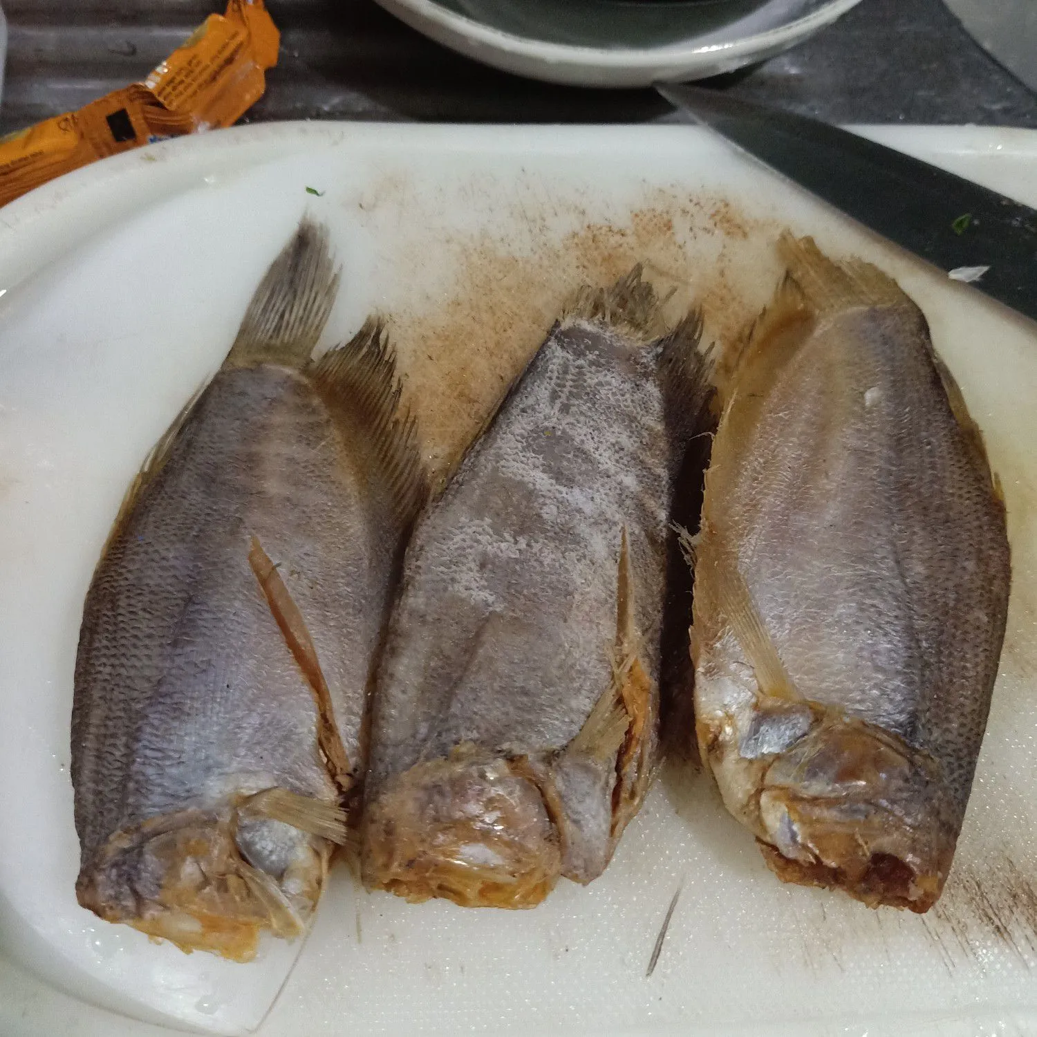 Step 1 Oseng Asin Sepat Terasi Kemangi