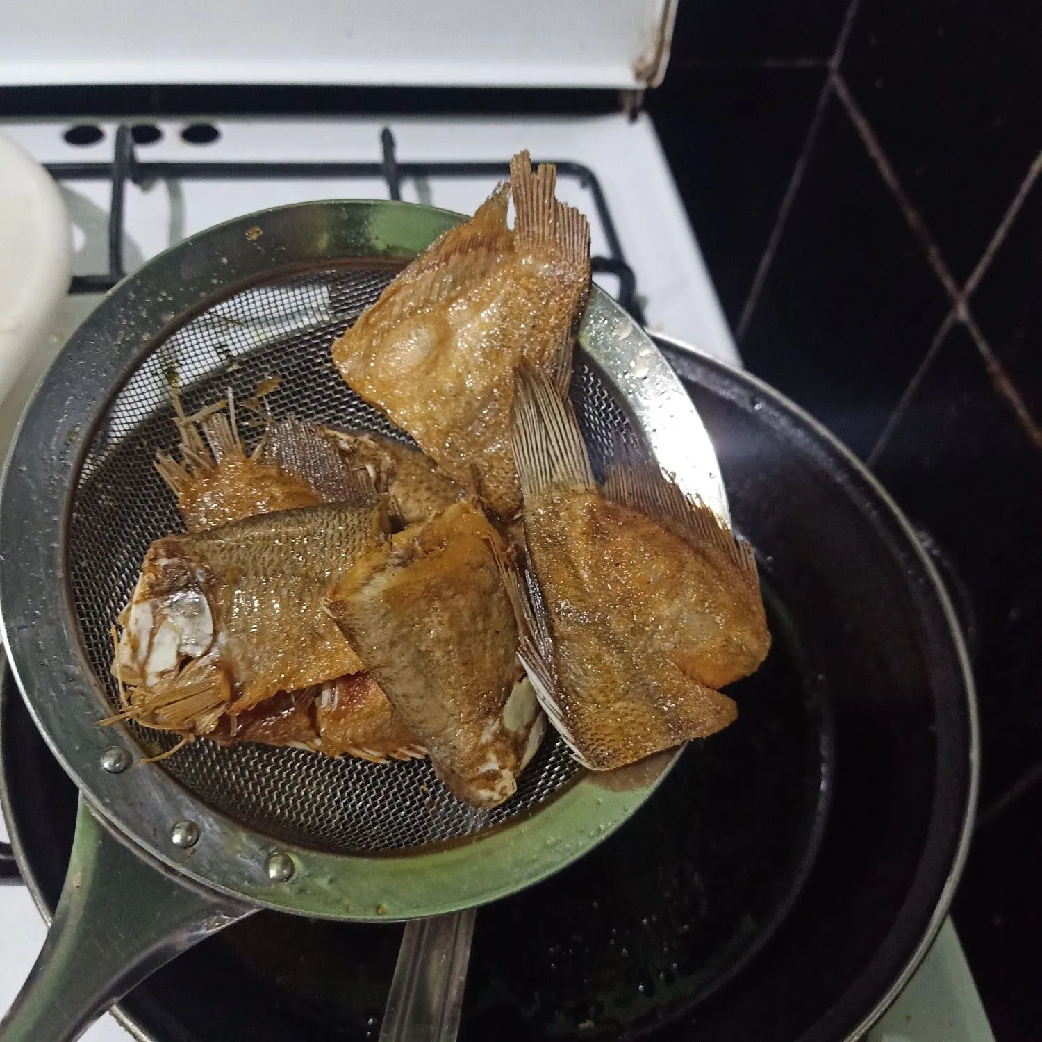 Step 3 Oseng Asin Sepat Terasi Kemangi