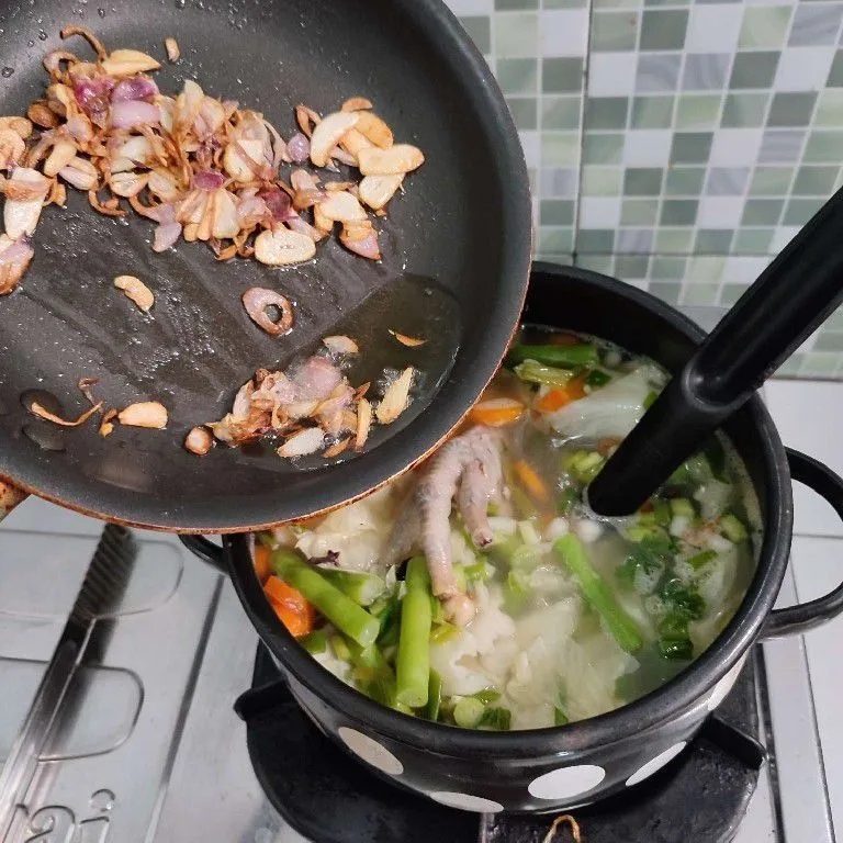 Step 6 Sayur Sop Ceker