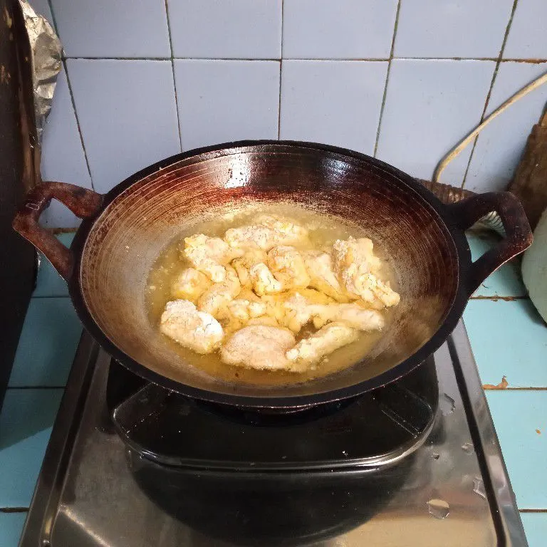 Step 3 Fillet Ayam Asam Manis