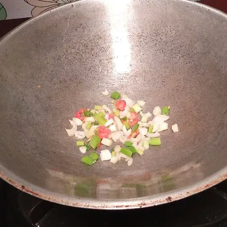 Step 2 Kangkung Jamur
