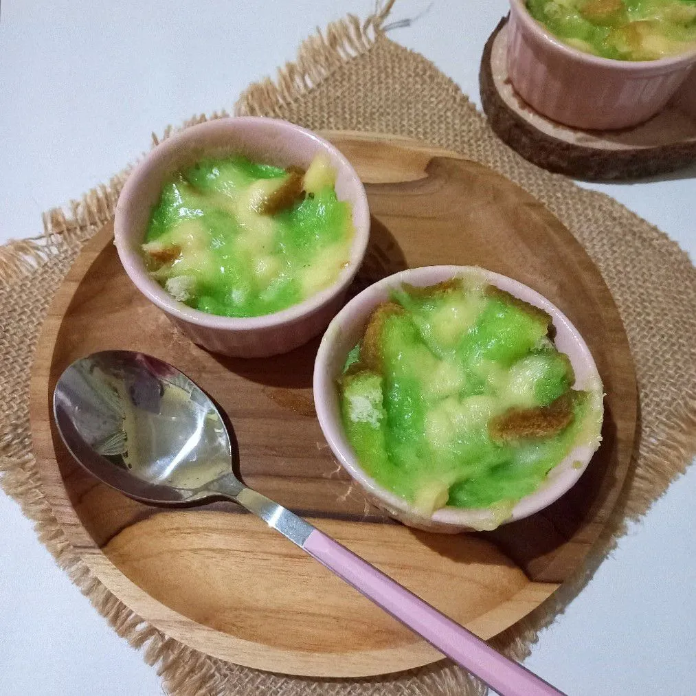 Puding Roti Keju