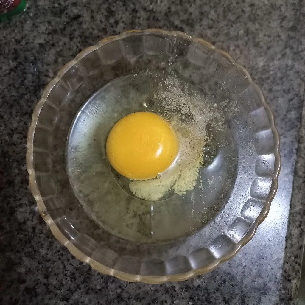 Step 1 Telur Dadar Saus Spaghetti
