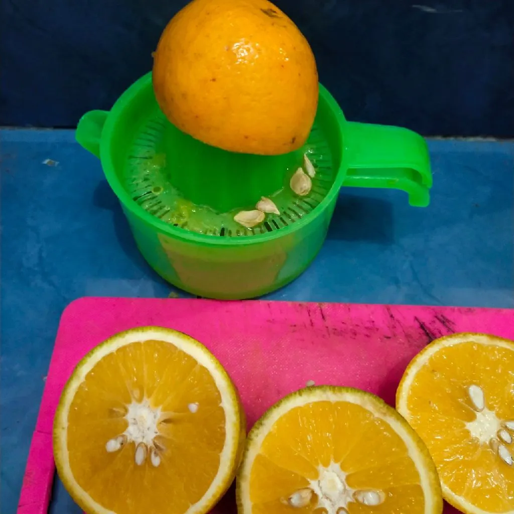 Step 4 Es Jeruk Lemon Peras